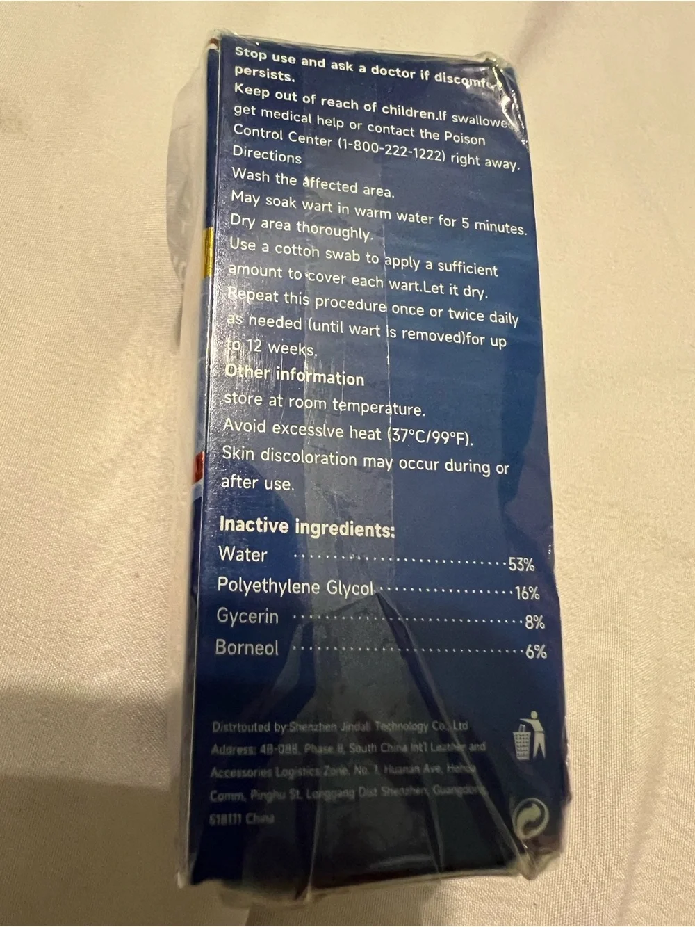 BYT BANGYTONG Blue Liquid Wart & Corn Remover - Fast Acting Treatment